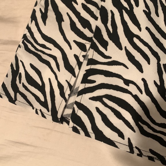 shein zebra skirt - Picture 4 of 5